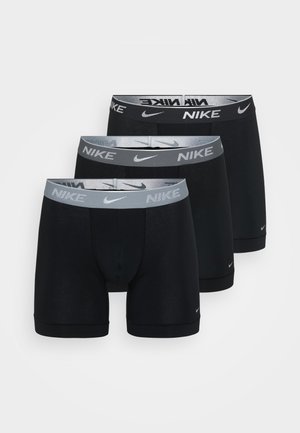 3 PACK - Boxerbriefs - black/grey