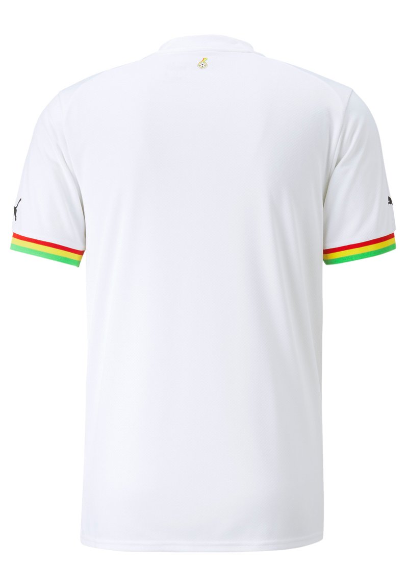 Puma GHANA GFA HOME Print T-shirt puma white puma black/white