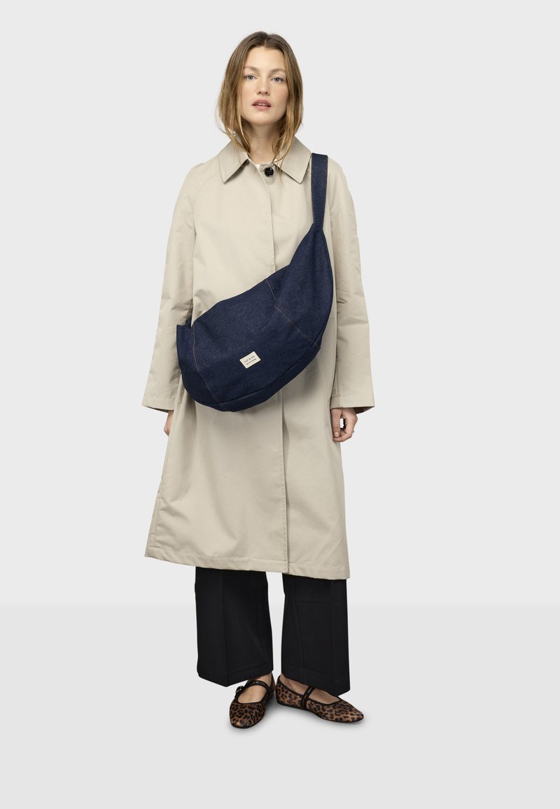 nat & nin CORTO - Sac bandoulière - raw denim