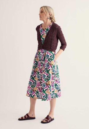 Seasalt Cornwall, SEASALT CORNWALL S/S VERONICA DRESS - Dzsörzéruha - inky fronds chalk mix