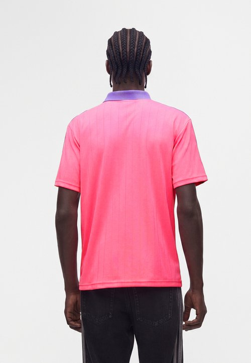adidas Polo shirt - lucid pink/purple rush/signal green — photo 3