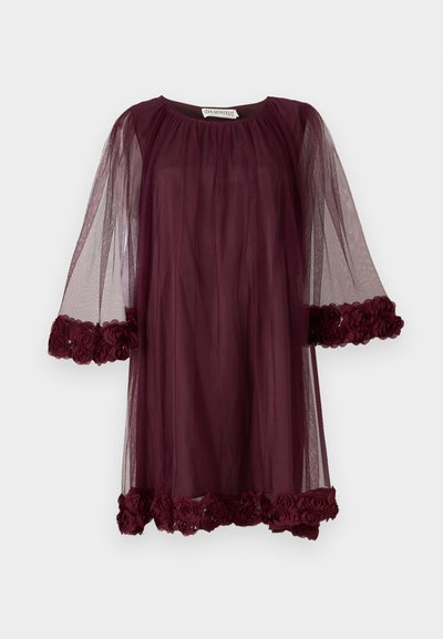 Ida Sjöstedt RIVER ROSE DRESS - Kokteilinė suknelė / vakarėlių suknelė - burgundy