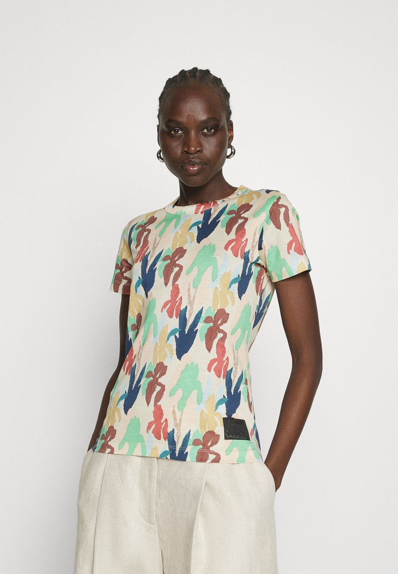 T-shirt Paul Smith Femme Noir - Taille 38, Motif Trompe-l'œil, 100% Coton, Neuf Sans étiquettes