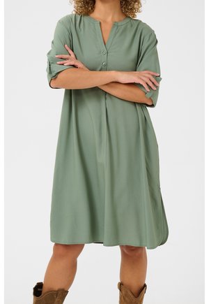 Blusenkleid - dark green