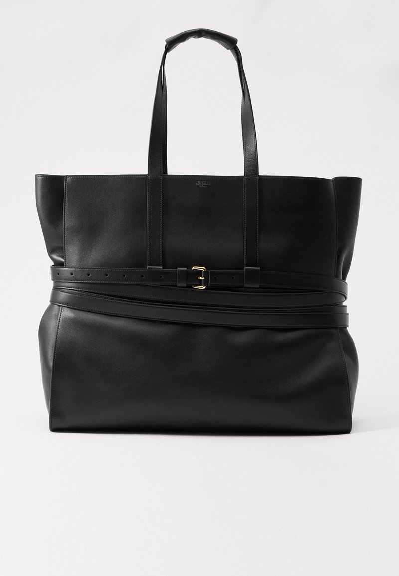 MOSCHINO TIE ME - Tote bag - nero