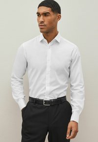 Next TEXTURED DOUBLE CUFF - Skjorter - white