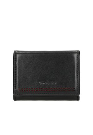 Wojas Z AŻUROWYMI WSTAWKAMI I LOGO - Portafoglio - black