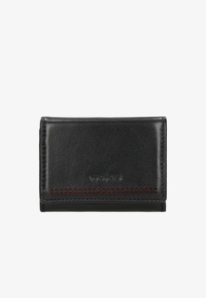 Wojas Z AŻUROWYMI WSTAWKAMI I LOGO - Portemonnee - black