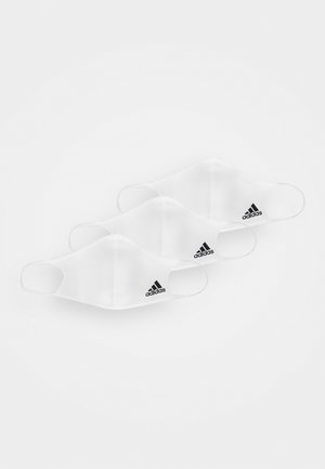 adidas Performance FACE UNISEX 3 PACK - Mascarilla de tela - white