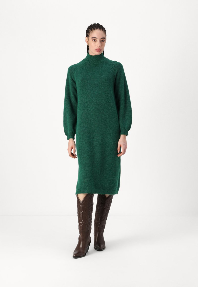 YAS YASBALIS FUNNEL DRESS - Robe pull - fir