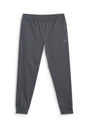 4F, 4F SPODNIE TRENINGOWE SZYBKOSCHNĄCE MĘSKIE - CZARNE 3XL - Jogginghose - anthracite melange