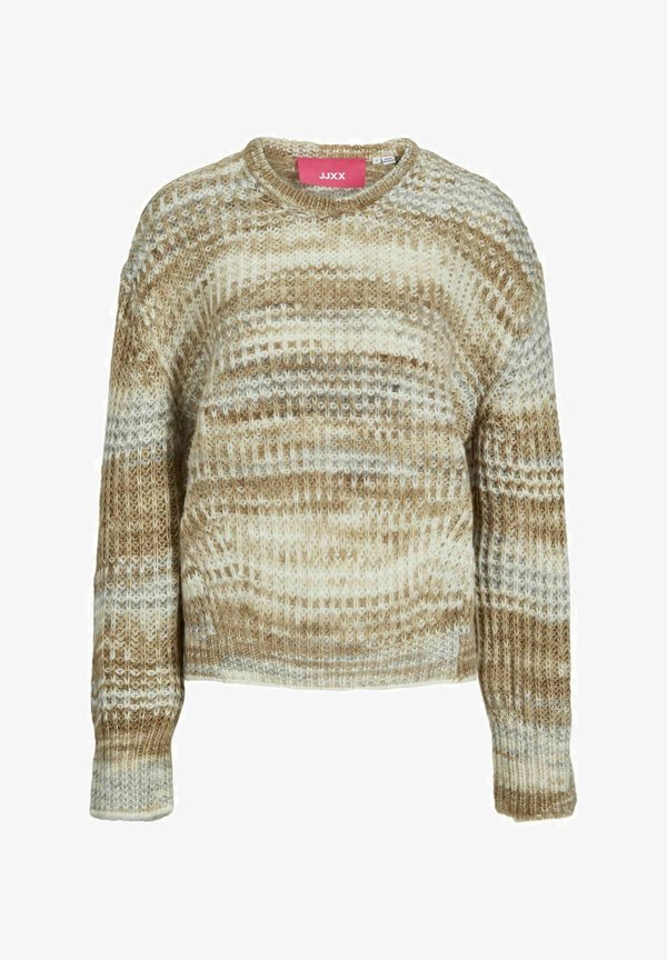 JXSIMONE SPACE DYE CREW NECK - Jumper - kelp