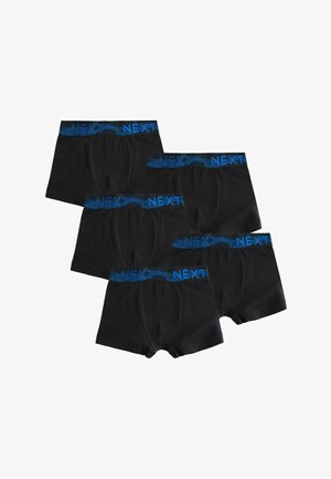Next, REGULAR FIT - TRUNKS 5 PACK - Kratke bokserice - black with stippling waistband
