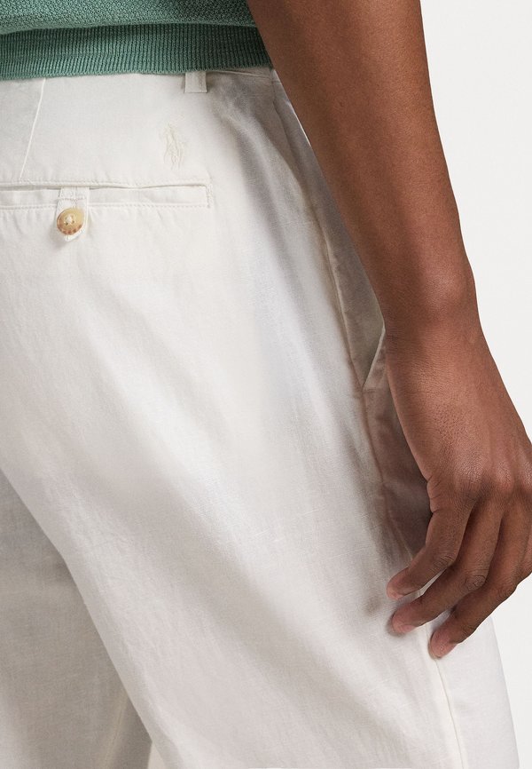 STRAIGHT FIT LINEN COTTON TROUSER - Trousers4