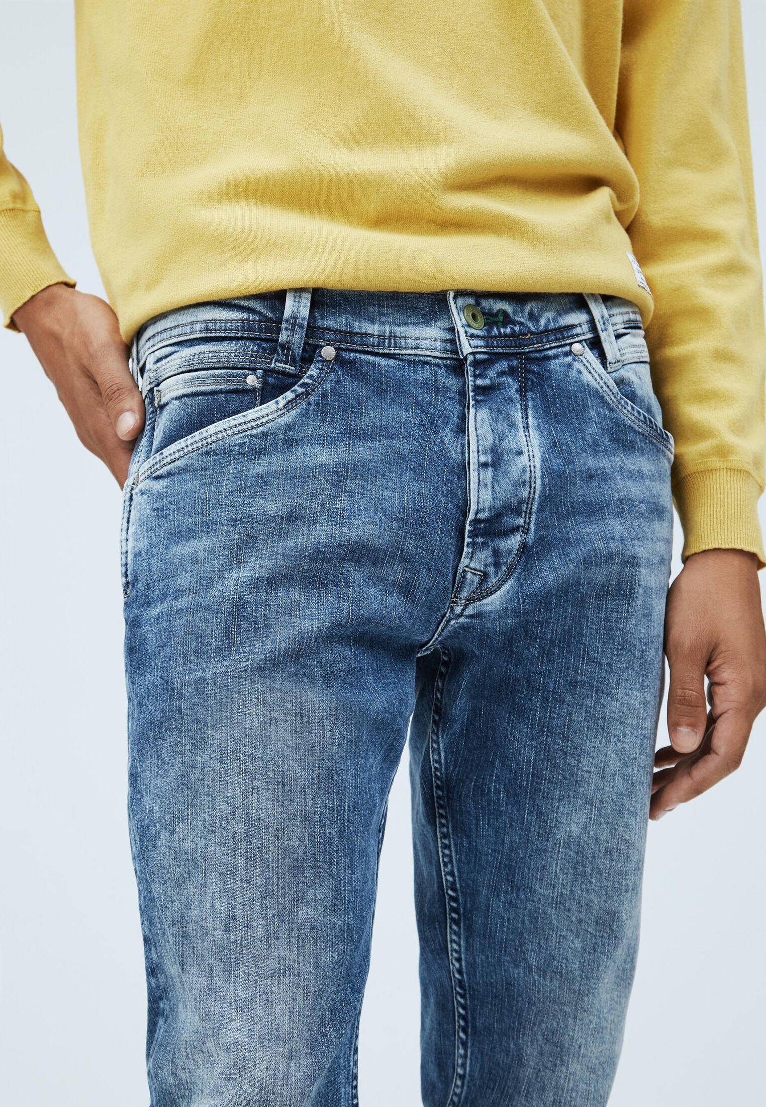 Pepe Jeans SPIKE - Vaqueros rectos - denim/blue denim - Zalando.es