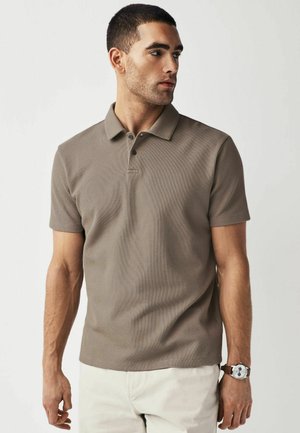 Next REGULAR FIT - Polo krekls - neutral brown