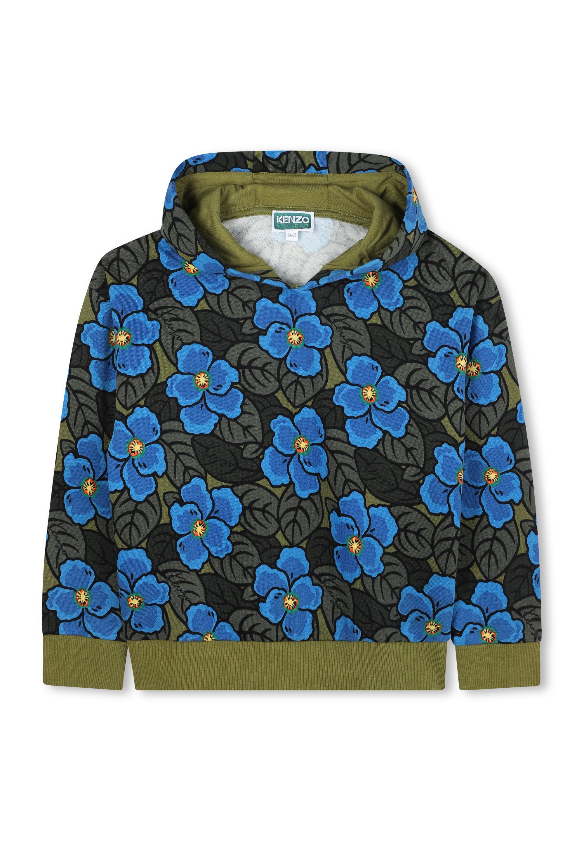 KENZO kids Felpa bleu mistral/blu