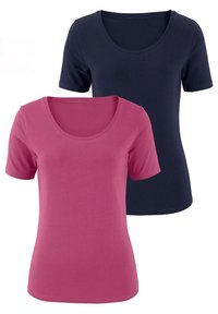 Unselected, beere/navy