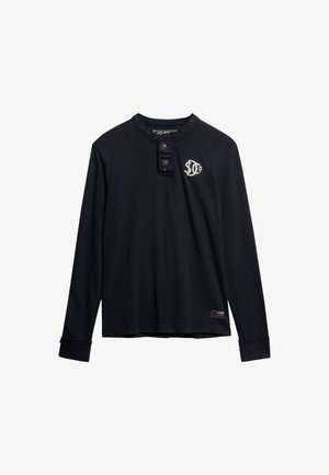 Superdry & Co VINTAGE ATHLETIC GRANDAD - Longsleeve - eclipse navy