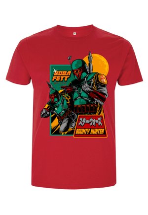Star Wars STAR WARS CLASSIC MANDALORIAN SOLDIER - T-shirt z nadrukiem