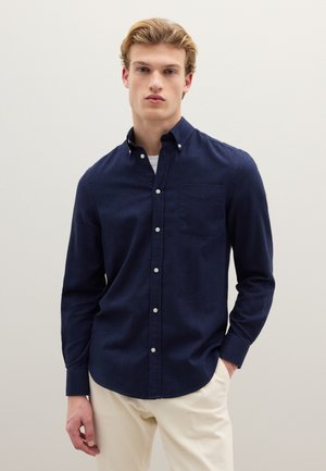 LONG SLEEVE IN FLANNEL REGULAR FIT - Hemd - navy blue