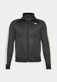 BANDA ANNISTON SLIM - Chaqueta de entrenamiento - black/yellow gold rich/white