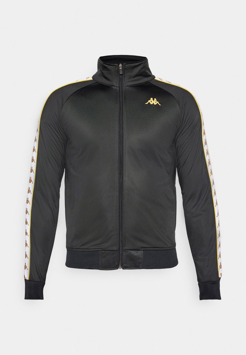 Kappa BANDA ANNISTON SLIM Trainingsjacke black/yellow gold