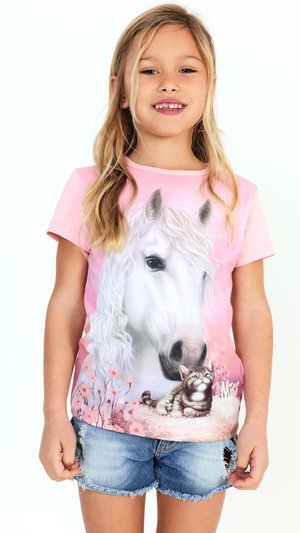 Miss Melody UNISEX - Print T-shirt - tickled pink
