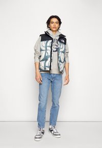 Champion Rochester HOODED - Felpa - mottled grey
