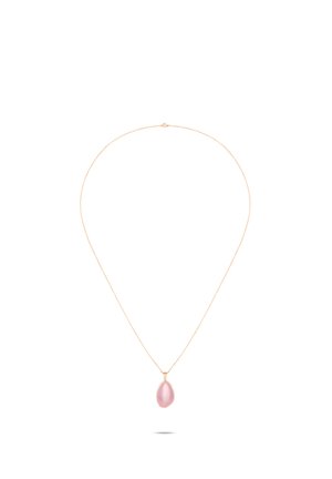 MIT EINEM AMAZONIT STEIN - Halskette - roségold-coloured