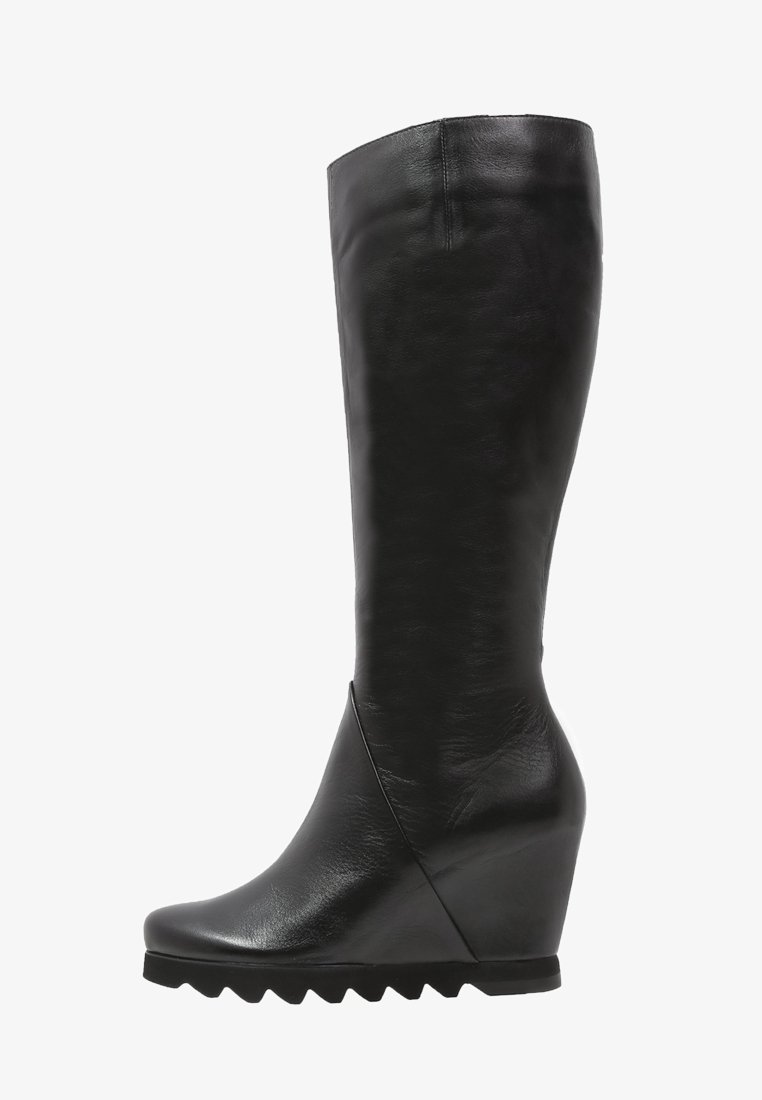 Högl Botas de cuña - black