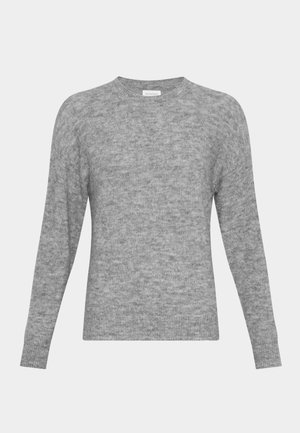 MSCH Copenhagen, MOSS PULLOVER - Strikkegenser - hellgrau