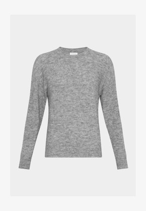 MSCH Copenhagen, MOSS PULLOVER - Strikkegenser - hellgrau