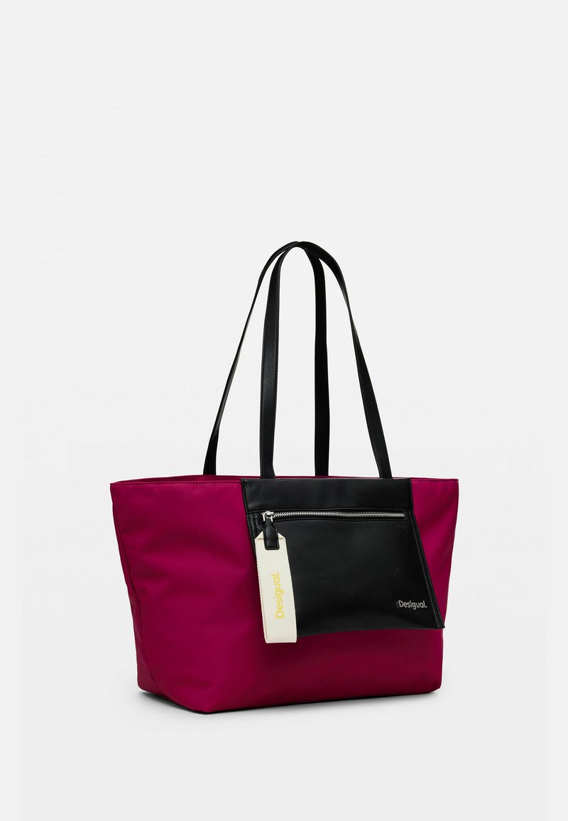 Sac Shopper Desigual New Splatter Valdivia - Blanc Tacheté - Neuf Avec étiquettes