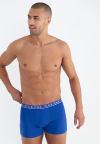 Pier One 3 PACK - Bokserbriefs - black/royal blue/light grey