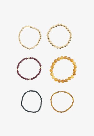 Next, SET - Bracelet - burgundy red