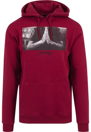 PRAY - Jersey con capucha - ruby
