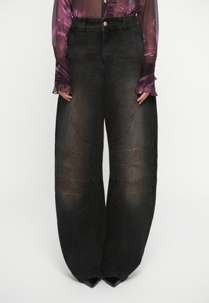 MOTORCYCLIST - Wide Leg - black