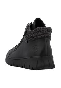 Rieker Bottines à lacets - schwarz