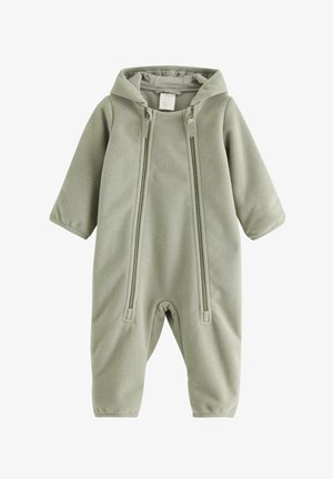 Lindex, LINDEX WIND FLEECE PRAMSUIT LINDEX UNISEX - Buksedragter - light dusty green
