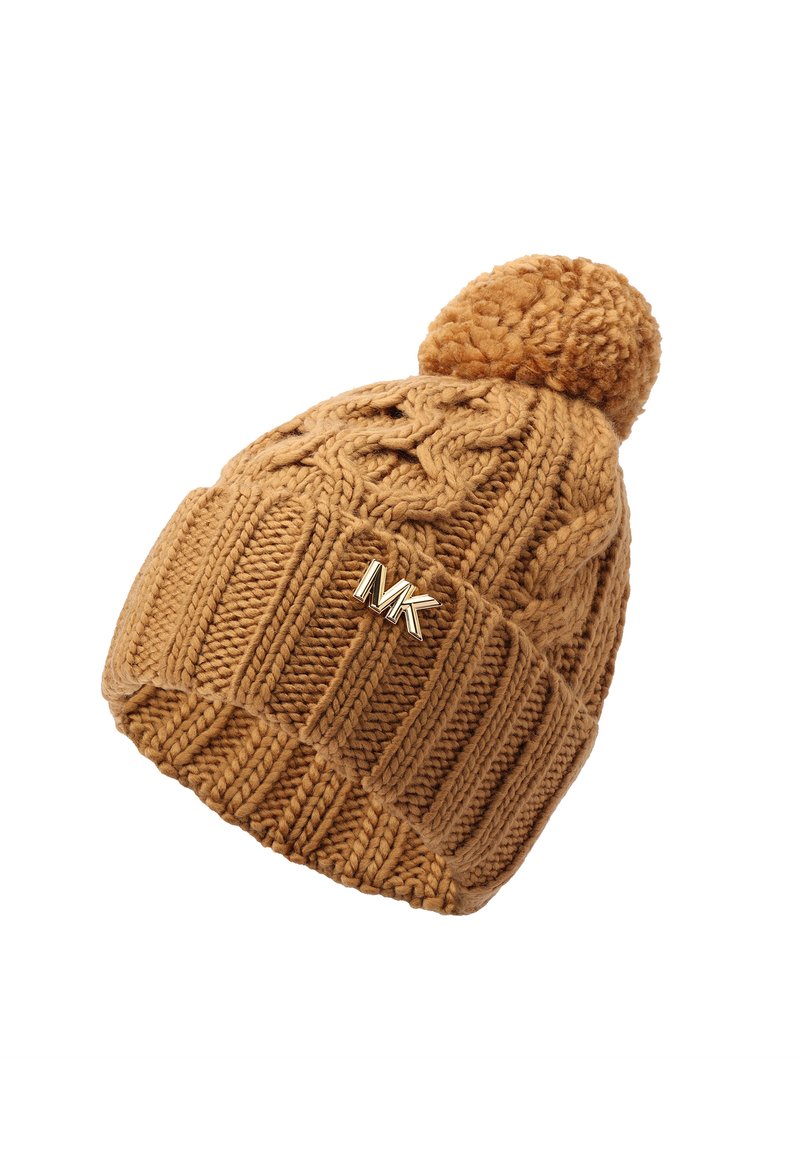 MICHAEL Michael Kors SELF POM - Beanie - dark beige/mottled  display picture 1