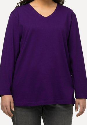 Langærmet T-shirt - lilac