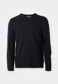 MARC O'POLO X DFB TRAVEL COLLECTION LONG SLEEVE - Pullover - deep night blue