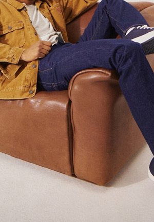 Jean droit - dark-blue denim