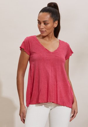 T-shirt print - pink fudge