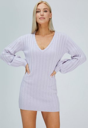 Abito in maglia - purple