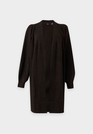 Vero Moda Curve, VMRUBELLEFILE LONG - Ζακέτα - chocolate torte melange