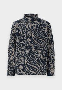 FERGUS HALF ZIP - Pulover din fleece - navy