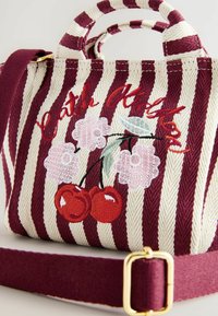 Cath Kidston Pirkinių krepšys - cherry stripe