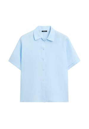 Massimo Dutti, Skjortebluser - light blue